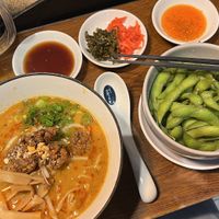 Vegan Tatamen, Edamame. Best Sunday lunch. Yum    at Taro's Ramen in Brisbane