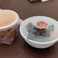 Take away containers - super sturdy at Taro's Ramen in Ascot