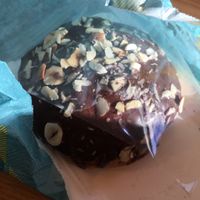 Veganer Nougat Krapfen   at Schubert Bio & Vollwert Bäckerei - Konigsplatz in Augsburg