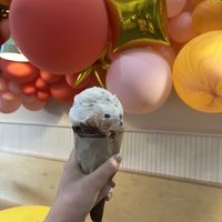 Vegan gluten free cone!  at Loblolly Creamery in Little Rock