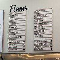 8 vegan flavors  at Loblolly Creamery in Little Rock