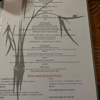 Ask for the separate veg menu at Naru in Bridgetown