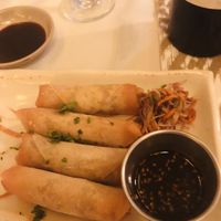 Spring rolls at Naru in Bridgetown