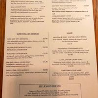 Menu (page 2) - accurate July 2021 at The Swan in Wotton-under-edge