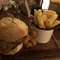 Cauliflower Burger  at The Swan in Wotton-under-edge