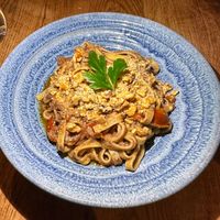Walnut pasta   at te Seba in Glasgow