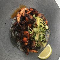 Taco de champiñones  at House in Cuernavaca