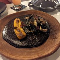 Mole with portobello mushrooms and plantain at House in Cuernavaca