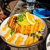 Kimchi Omelette at Gratitude in Tauranga