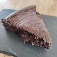 Chocolate dessert at DaTerra in Aveiro