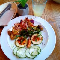 Zucchini/courgette mix is amazing at DaTerra in Aveiro