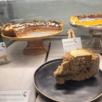 Choices of cake at DaTerra in Aveiro
