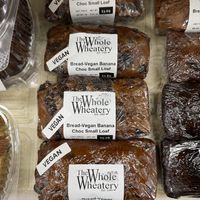 Vegan banana bread  at The Whole Wheatery in Lancaster