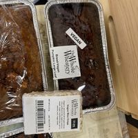 Vegan pumpkin bread and Rice Krispie treat  at The Whole Wheatery in Lancaster