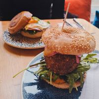 Avocado Bagel at Kunsthauscafé in Graz