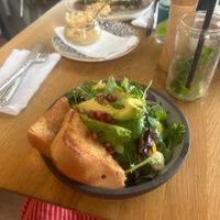 Wonderful Summer salad  at Kunsthauscafé in Graz