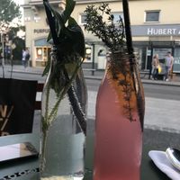 Leckere Getränke  at Kunsthauscafé in Graz