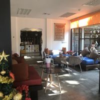 Nicely decorated spacious interior at Café Studio in Phuket