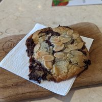Vegan chocolate almond cookie at Cook & Baker By Aurora in Tibubeneng