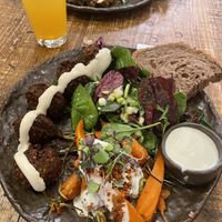 Falafels   at Honest Greens - Plaça Catalunya in Barcelona