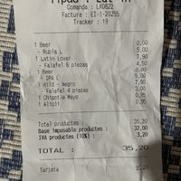 Bill  at Honest Greens - Plaça Catalunya in Barcelona