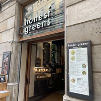 Outside  at Honest Greens - Plaça Catalunya in Barcelona