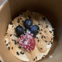 Miso macadamia cheesecake  at Honest Greens - Plaça Catalunya in Barcelona