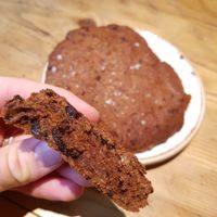 Chocolate Chip Cookie at Honest Greens - Plaça Catalunya in Barcelona