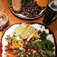 Amazing food! at Honest Greens - Plaça Catalunya in Barcelona