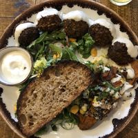 Falafel  at Honest Greens - Plaça Catalunya in Barcelona