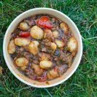 Gnocchi at Florian in Paris