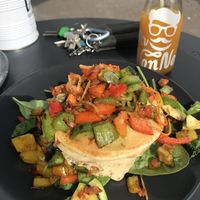 Veggie pancake  at Mr NonNo in Rotterdam