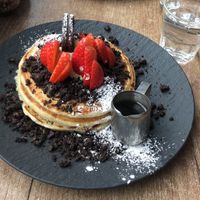 Oreo pancakes   at Mr NonNo in Rotterdam
