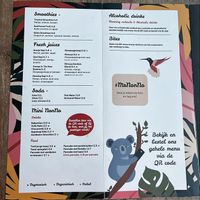 Drinks Menu  at Mr NonNo in Rotterdam