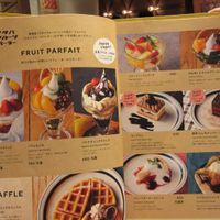 Some of the desserts at Wired Cafe with Futaba Fruits Parlor in Yokohama