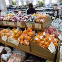 Organic produce  at Kodawariya - Mitsukyo Life in Yokohama