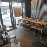 Inside at Osè African Cuisine in Paris