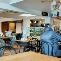 Inside at The Bluebird Café by the Lake in Coniston