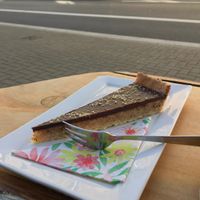 Milchmädchen-Hazelnut-Chocolate Cake at Fräulein Coffea in Bochum