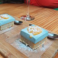 Torta celestial at Purana in Sao Paulo