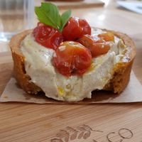 Torta de painço at Purana in Sao Paulo