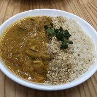 Moqueca de banana at Purana in Sao Paulo