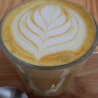 Golden Milk Purana 😍 at Purana in Sao Paulo