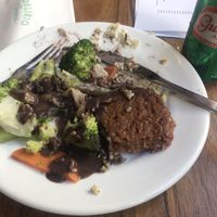 Already started tucking in. The food was very tasty. at Delírio Tropical - Rua Garcia d'Avila in Rio De Janeiro