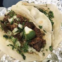Jackfruit taco at Lane's Quickie Tacos in Fairbanks