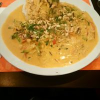 Penang vegan with rice. at Toc Toc Noodles in Rincon De La Victoria