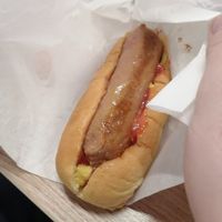 Melbourne dog at Lord of the Fries in Newtown