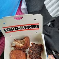 Dim sims at Lord of the Fries in Newtown