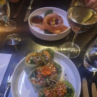 Summer rolls. at Chaophraya in Leeds