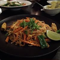 Vegan pad Thai at Chaophraya in Leeds